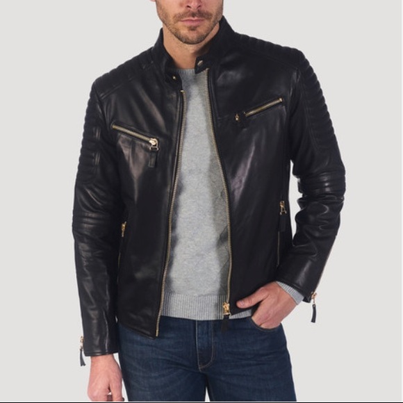 Giorgio Di Mare Leather Jacket - Picture 1 of 4